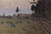 Isaac Levitan Dawn oil painting artist